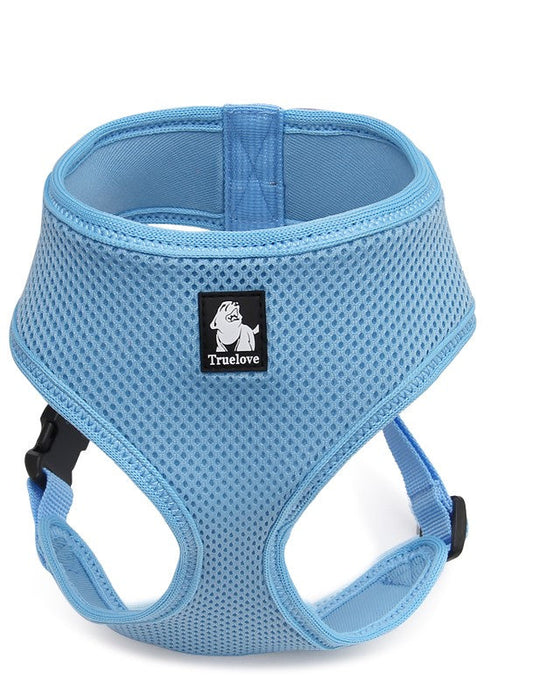 Truelove Everyday Dog Adjustable Lightweight Skippy Pet Harness Blue S