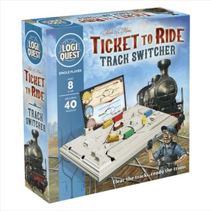 Track Switcher Logic Puzzle LogiQuest Ticket to Ride Track Switcher Logic Puzzle Board Game New