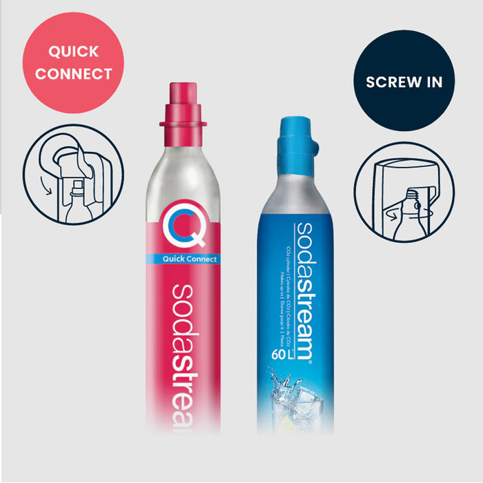 SodaStream Terra Sparkling Water Maker Quick Connect co2 technology Single pack