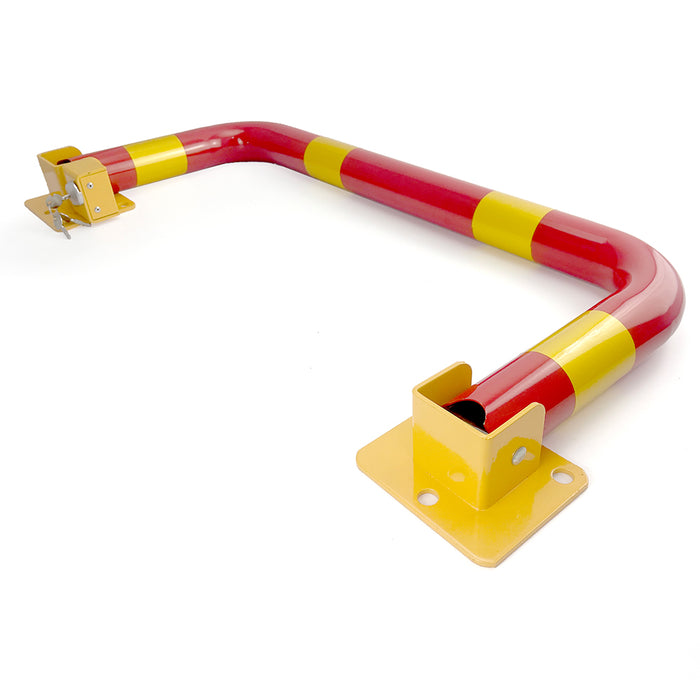 Locker Arch Parking Barrier Fold Down Vehicle Security Car Park Safety Lock AU STOCK