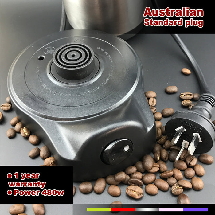 Electric Turkish Greek Arabic Coffee Maker Pot Automatic Sensor Anti Overflow 220ml