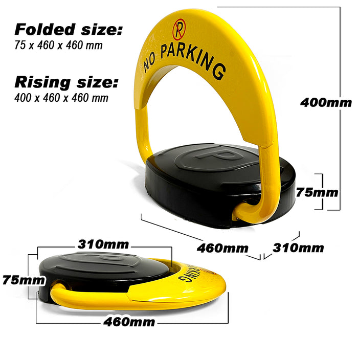 High Quality Automatic Remote Control Parking Lock Auto Alarmed 50m Barrier