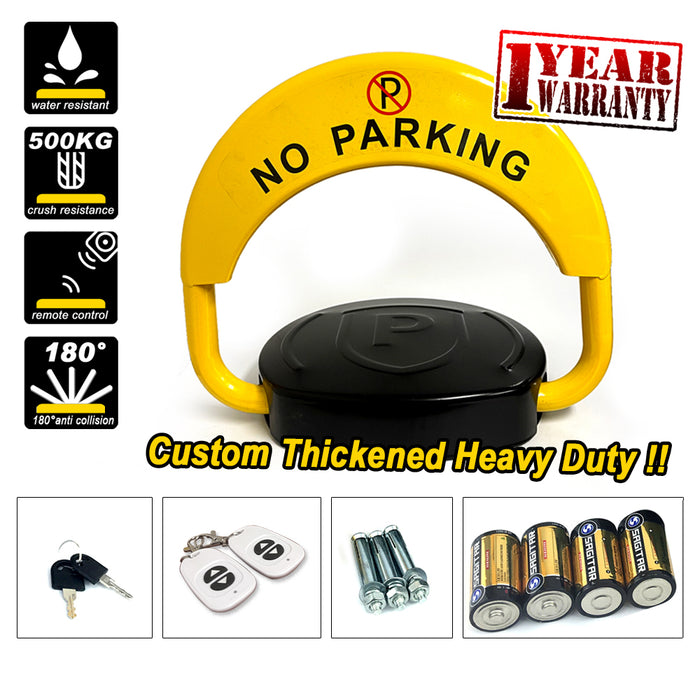 High Quality Automatic Remote Control Parking Lock Auto Alarmed 50m Barrier