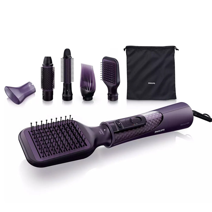 Philips Airstyler Ionic Care Hair Dryer With 5 Stylings Attachment HP8656 ProCare