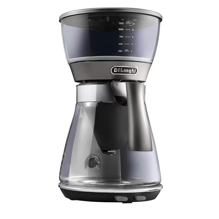DeLonghi 1.2L Clessidra 2 In 1 Drip & Pour-Over Coffee Machine Coffee Maker ICM17210 10cups
