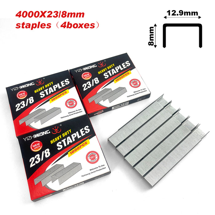 Medium Size Heavy Duty Stapler With Free 2000X23/8mm Staples Stationary Office