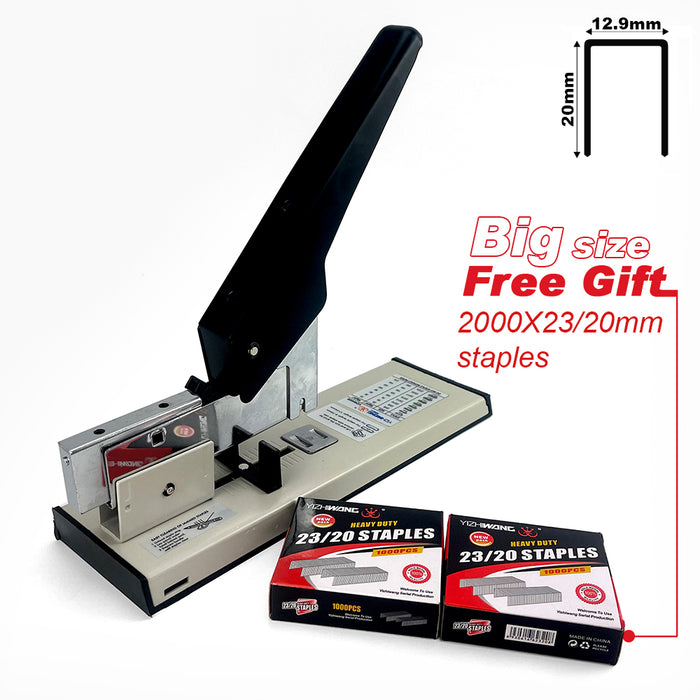 Heavy Duty Big Medium 2 Size Stapler Office With Free 2000XStaples Stationary