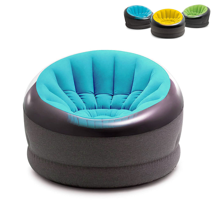 INTEX Empire Chair Inflatable Lounger Sleeping Sofa Portable & Dorm Lounge Seat