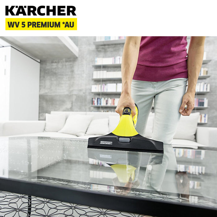 Karcher WV5 Premium Non Stop Cordless Cleaning Kit Window Vacuum Cleaner