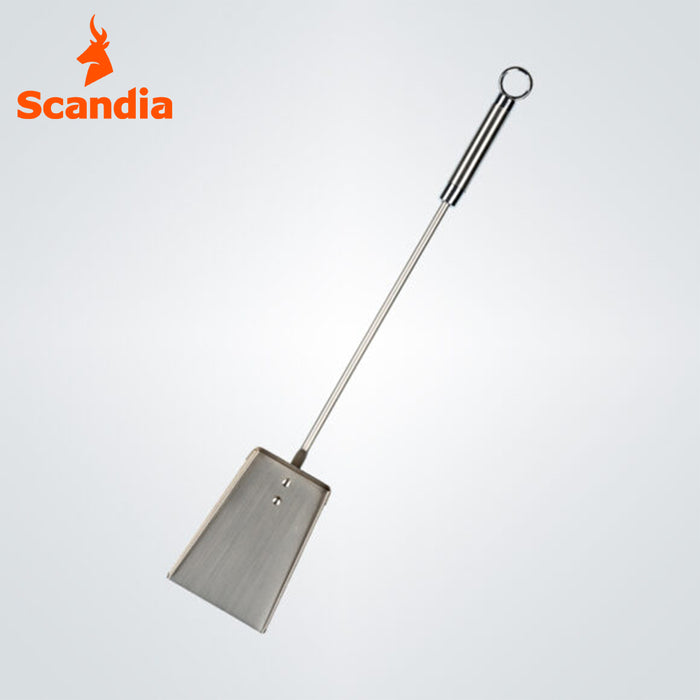 Scandia Alpine Firetool Set & Storage Stainless steel Poker Tongs Shovel Scraper