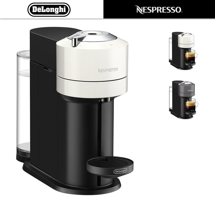 DeLonghi ENV120W Nespresso Vertuo Next espressos Coffee Machine White & Grey