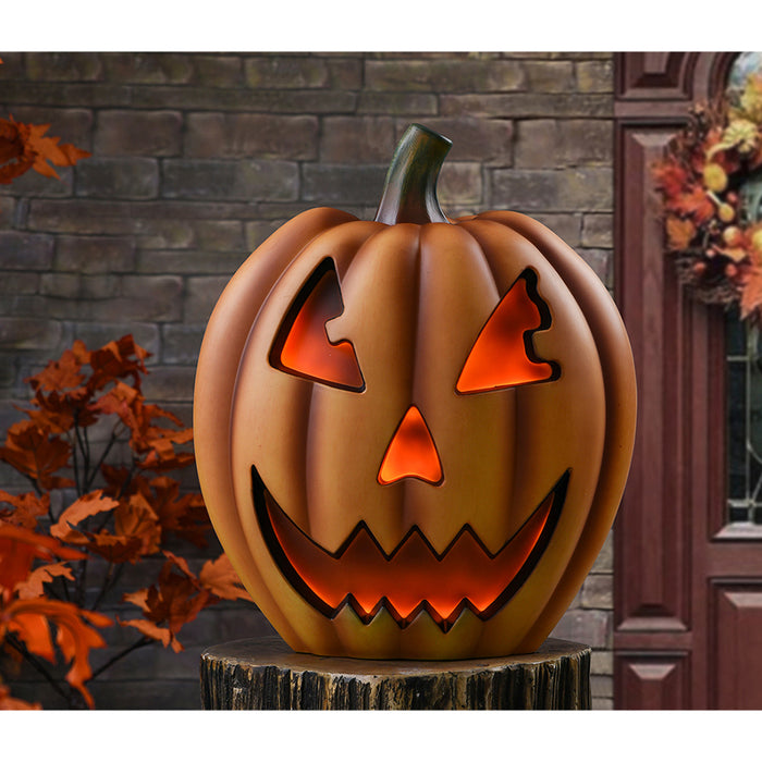 Halloween Pumpkin LED Strobe Light Flickering Flame Effect Or 7Color Changing