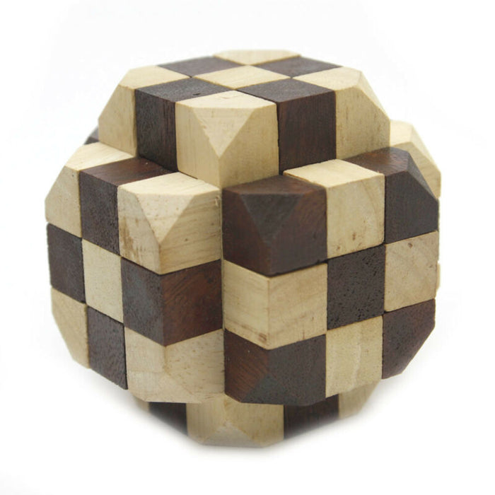 Wooden Brain Teaser Puzzles The Great Ball Puzzle 3D Wooden Puzzle Mango Trees