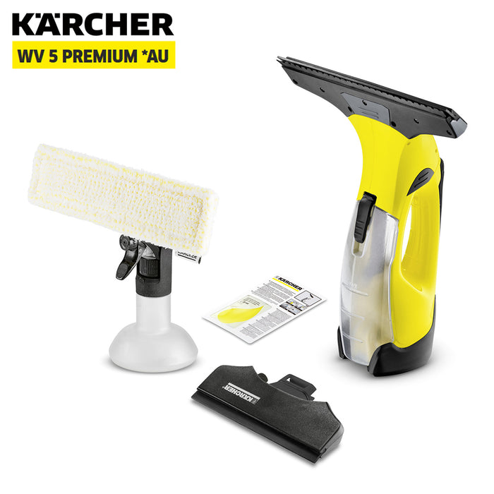Karcher WV5 Premium Non Stop Cordless Cleaning Kit Window Vacuum Cleaner