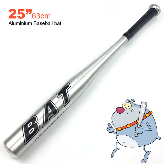 25"/63CM & 32"/81CM  Aluminium Baseball Bat Racket Softball Outdoor Sports Family Safety Exercise Sports Training