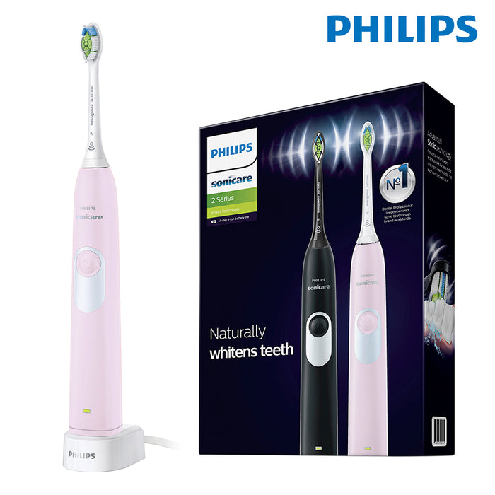 Philips Sonicare 2 Series Rechargeable Electric Toothbrush 2 Packs Set HX6232/74