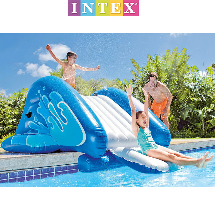 Intex Outdoor Water Inflatable Pool Water Slide Play Centre Fun Kool Splash Kids