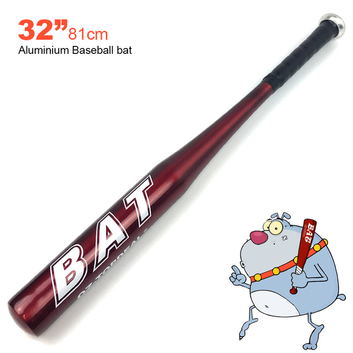 25"/63CM & 32"/81CM  Aluminium Baseball Bat Racket Softball Outdoor Sports Family Safety Exercise Sports Training