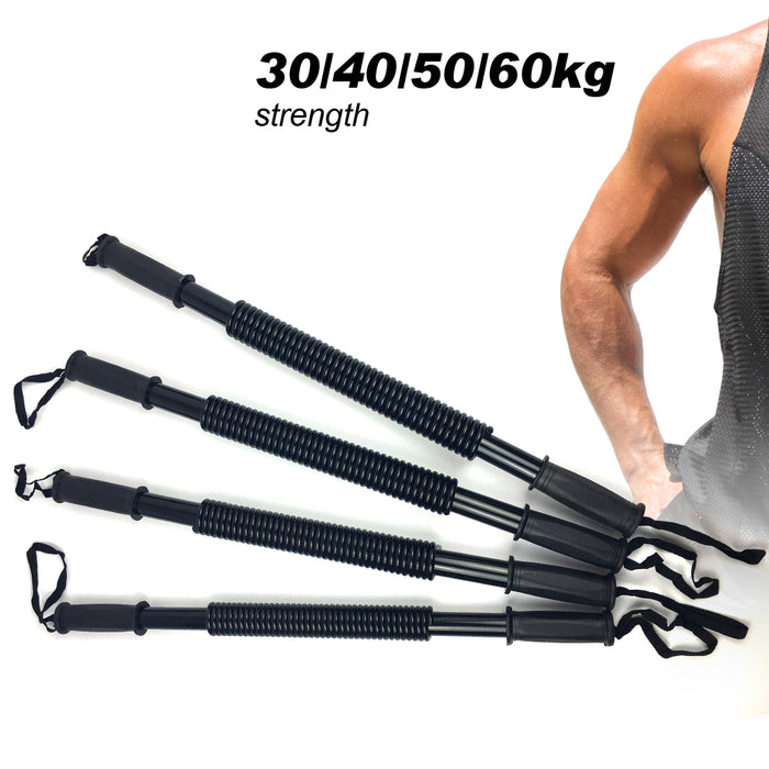 40Kg Power Twister Flexible Stretch Spring Bendy Bar Arm Gym