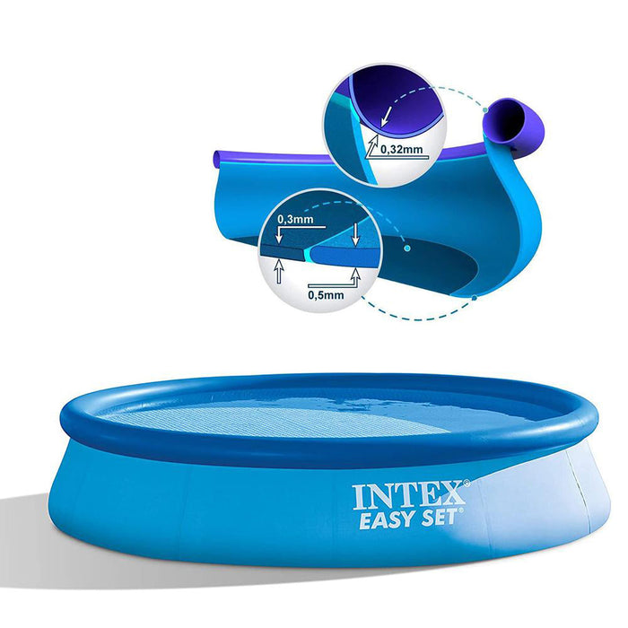 INTEX 12 ft Inflatable swimming Pool With Pump & Filter