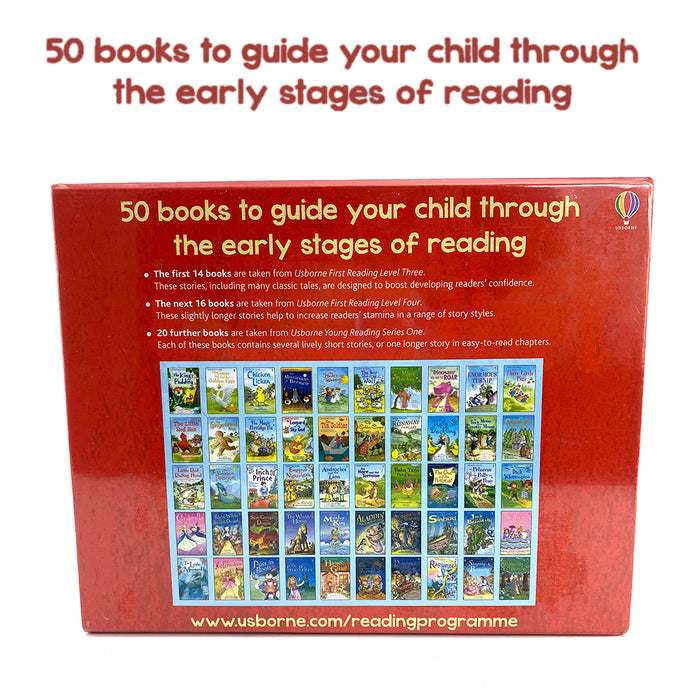 Usborne My Reading Library Gift Set Collection NEW 50 Books Level 3 To 6