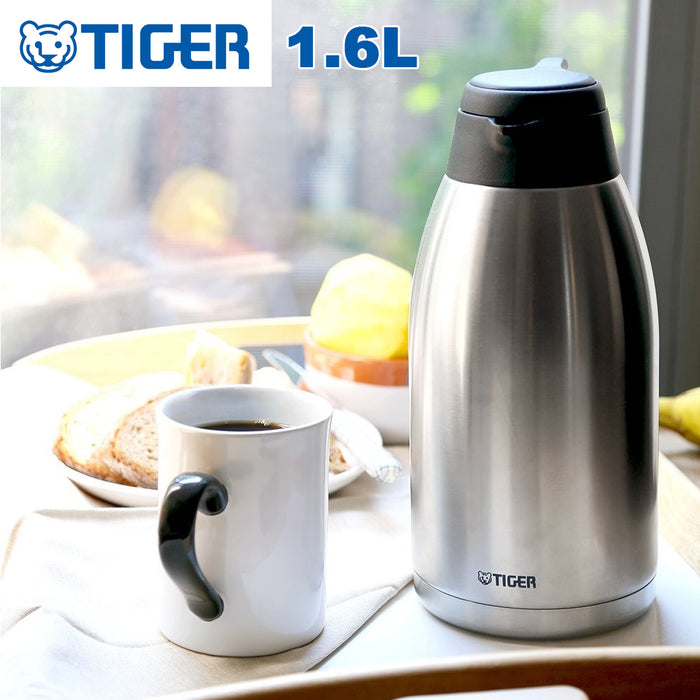 Tiger Double Wall 1.6L Stainless Steel Vacuum Insulation Handy Jug