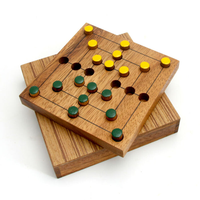 The Original Strategy Game - Wood 3D Logic Wooden Family Board Games GP406