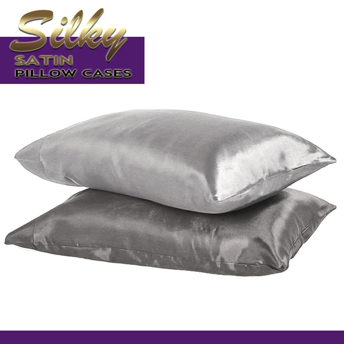 Super Soft Silky Satin Pillow Case For Hair Skin Queen Pillowcase 50X70cm