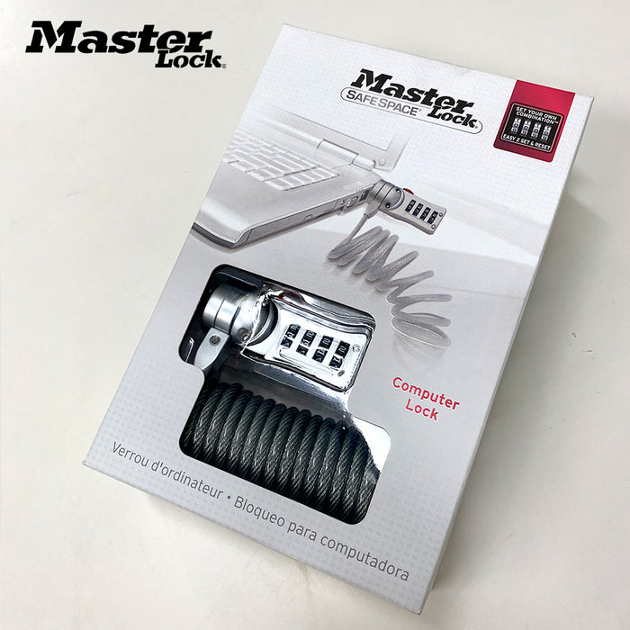 Master Lock Laptop Desktop Computer Combination Locker Personals Space Safer
