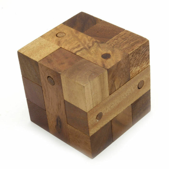 Brain Teaser Puzzles The Original Locking Puzzle Wooden Puzzles 3D Locking Puzzl