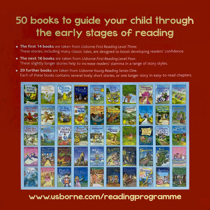 Usborne My Reading Library Gift Set Collection NEW 50 Books Level 3 To 6