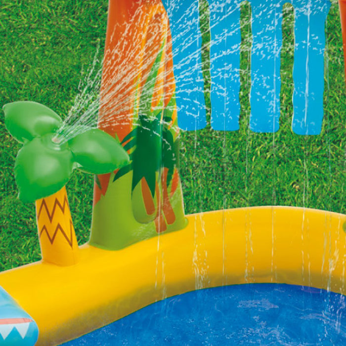 INTEX Inflatable Pool Slide Water Fun Play Centre Dinosaur