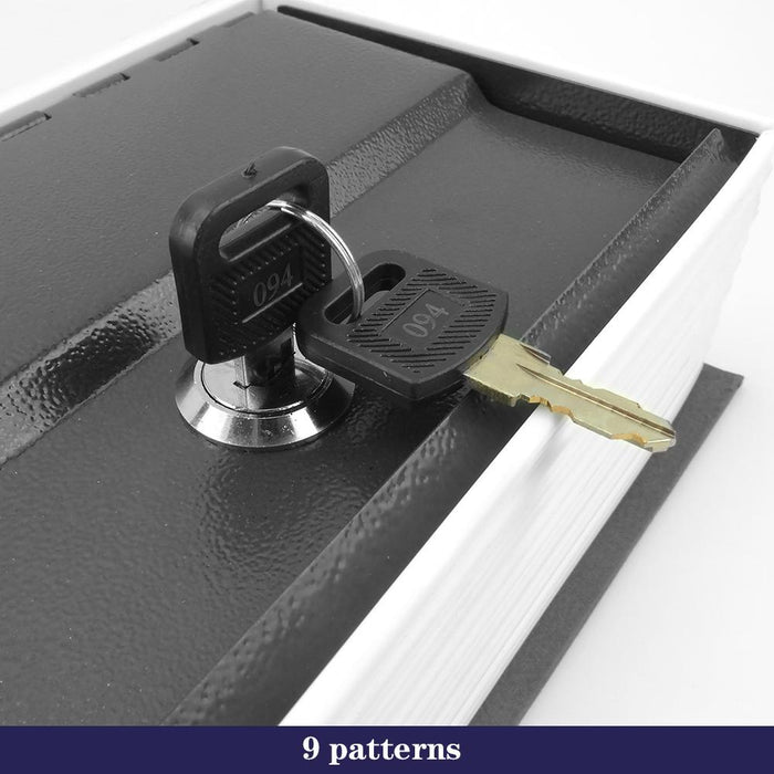 Paris Pisa Leaning Security Money Dictionary Secret box Book Key Locker Lock Safe Cash Hidden