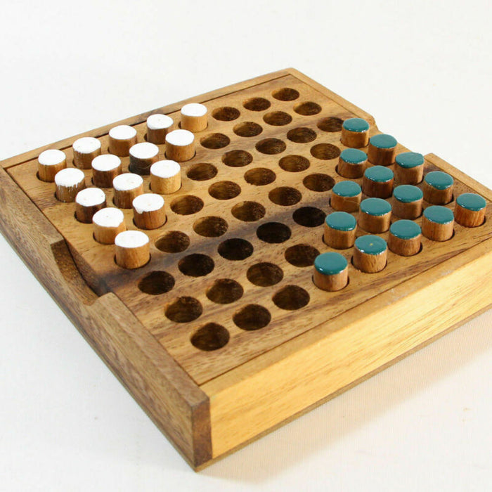 Head to Head Pin - Classic Wood 3D Logic Wooden Family Board Games Puzzle