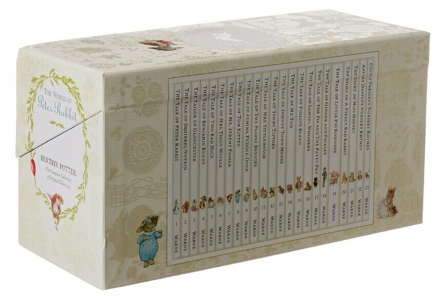 The Complete Collection 23 Books Hard Cover Set The World Of Peter Rabbit