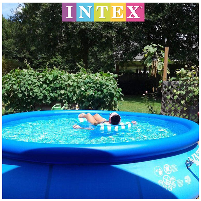Intex 12ft x 30in Inflatable swimming Pool With Pump & Filter 366cm x 76cm