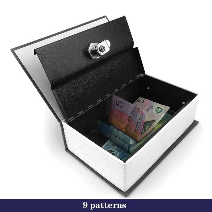 UK Flag Security Money Dictionary Secret box Book Key Locker Lock Safe Cash Hidden