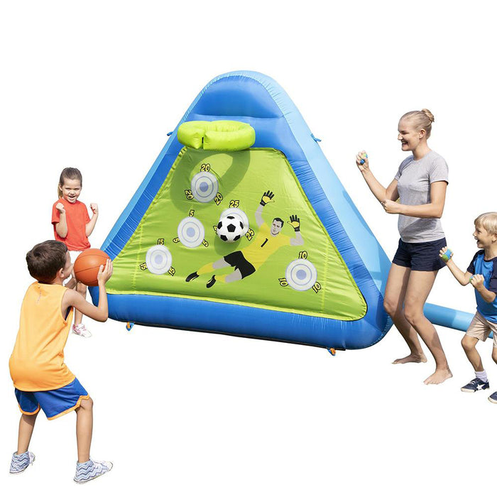 Bestway Inflated Outdoor Target 3 Activity Soccer Basketball Sport Play Board