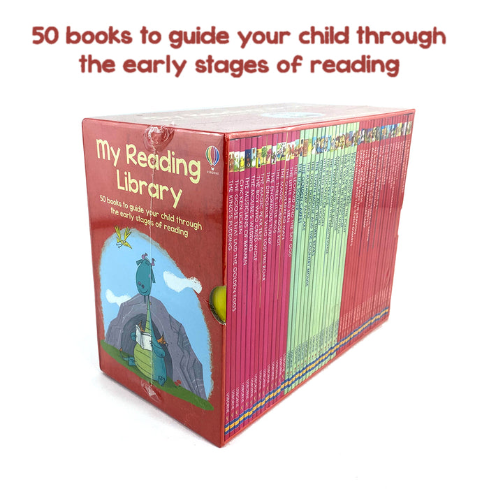 Usborne My Reading Library Gift Set Collection NEW 50 Books Level 3 To 6