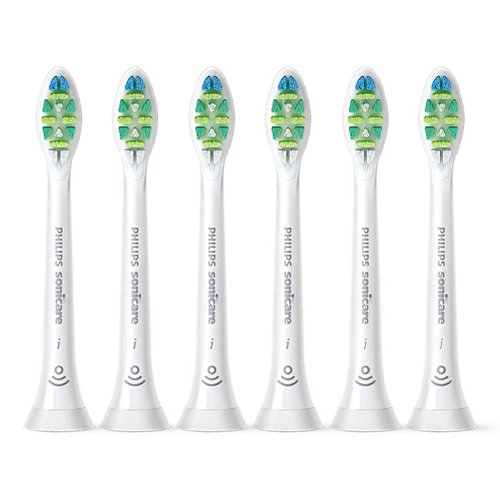 White 6pack Philips Genuine Electric Sonicare Toothbrush Heads Replacement
