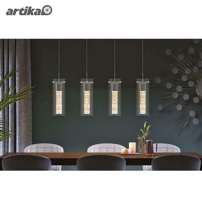 Artika Modern 4 LED Essence Light Fixture Pendant Ceiling Chandelier