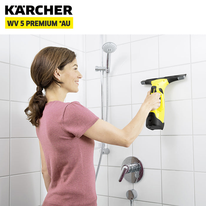 Karcher WV5 Premium Non Stop Cordless Cleaning Kit Window Vacuum Cleaner