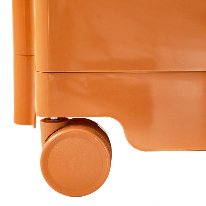 ArtissIn Storage Trolley Bedide Table 5 Tier Cart Boby Replica Orange