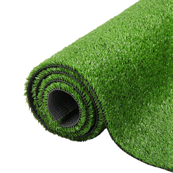 Primeturf Artificial Grass 10mm 1mx20m 20sqm Synthetic Fake Turf Plants Plastic Lawn Olive