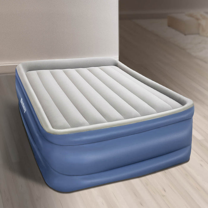 Bestway Air Bed Inflatable Mattress Sleeping Mat Battery Built-in Pump Queen