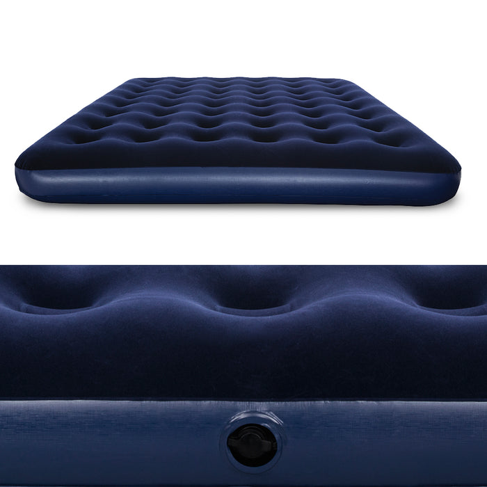 Bestway Queen Size Inflatable Air Mattress  Air Bed- Navy