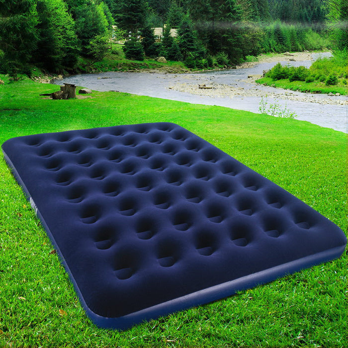 Bestway Queen Size Inflatable Air Mattress  Air Bed- Navy