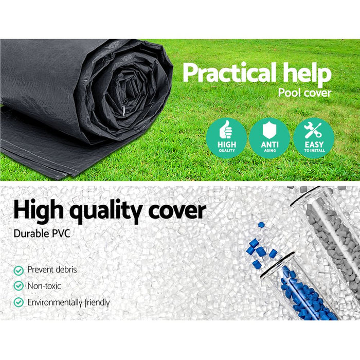 Bestway 4.7m Swimming Pool Cover Blanket For Above Ground Pools LeafStop