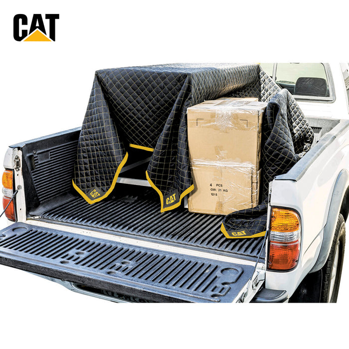 Cat 182.9x203.2cm 2Pack Utility Padded Protection Moving Non-Woven Blankets