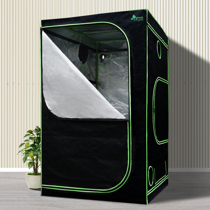 Green Fingers Grow Tent 100x100x200CM Hydroponics Kit Indoor Plant Room System